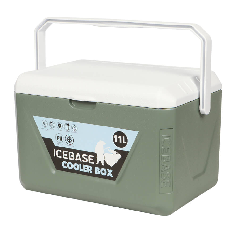 กระติกน้ำแข็งเก็บความเย็น ICEBASE รุ่น CLG-202GN (NEPTUNE) ขนาด 11 ลิตร สีเขียว_5